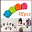 16Pcs Magnetic Clips Fridge Strong Magnet Metal Clamp Note Photo Hanger Holde... Carousel 1