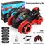 Remote Control Motorcycle RC Dirt Bike with Light Music Drift Red Carousel 7