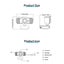 Computer Camera Hd 2k Network Video Live Online Class Teaching Built-in Microph Carousel 3