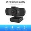 Computer Camera Hd 2k Network Video Live Online Class Teaching Built-in Microph Carousel 4