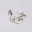 120X Curtain Gathering Hook 28mm Pencil Pleat Small Gather Metal Gather Hooks Carousel 7