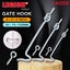 3packs Cabin Hook and Eye Gate Hooks Window Barn Door Shed Lock Catch Holder ... Carousel 1