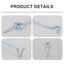 3packs Cabin Hook and Eye Gate Hooks Window Barn Door Shed Lock Catch Holder ... Carousel 3