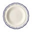 Gien Soup Plate Set Filet Cobalt 22.5cm 4pce Carousel 2