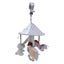 hanging animal toy Baby Stroller Hanging Toy Soft and Comfortable Plush Animal Carousel 6