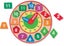 Melissa & Doug - Wooden Shape Sorting Clock Carousel 1