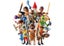 Playmobil - Counterdisplay Figures S26 - 48 Boys Carousel 2