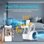 4MP Dual Lens Wireless Wifi Smart Camera Network Indoor Household HD Dual Light Carousel 5
