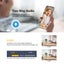 4MP Dual Lens Wireless Wifi Smart Camera Network Indoor Household HD Dual Light Carousel 9