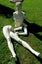 TALL WHITE EX SHOP DISPLAY MALE MANNEQUIN WITH MOULDED HAIR (1.92CM) Carousel 6