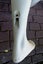 TALL WHITE EX SHOP DISPLAY MALE MANNEQUIN WITH MOULDED HAIR (1.92CM) Carousel 13