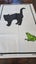 ~" Sue Boettcher Black Cat Artist Very Rare Linen Made In Ireland Tea Towel "~ Carousel 7