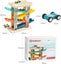 Colourful Top Bright Toy Car Toddler Educational Race Track withMini Car Carousel 7