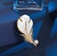 Elegant Feather Brooch with Pearl Accent Carousel 9
