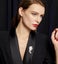 Elegant Feather Brooch with Pearl Accent Carousel 4