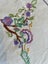 A lovely vintage hand embroidered linen dresser cloth Carousel 1