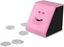 Face Bank Coin Grocery Saving Bank Kids Saving Money Collection Piggy Bank (pink Carousel 2