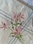 A lovely vintage hand embroidered linen dresser cloth Carousel 1
