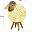 Creative Sheep Rattan Table Lamp - USB Eye Care Projection Night Light Carousel 4