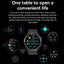 1.60 Inch Black Dial Bamboo Steel Band Ip68 Waterproof Smart Watch Support Bl... Carousel 10