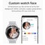 1.60 Inch Black Dial Bamboo Steel Band Ip68 Waterproof Smart Watch Support Bl... Carousel 13