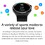 1.60 Inch Black Dial Bamboo Steel Band Ip68 Waterproof Smart Watch Support Bl... Carousel 14