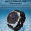 1.60 Inch Black Dial Bamboo Steel Band Ip68 Waterproof Smart Watch Support Bl... Carousel 16