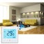 Wifi Touch Thermostat For Heating 16A Load Lcd Display Sensor Clock Temp Week Carousel 6