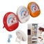 2 Pack Freezer Thermometer Indoor / Outdoor Pointer Carousel 5