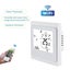 Wifi Lcd Digital Room Thermostat For Water Heating 3A Load Time Display Carousel 13