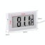 Lcd Indoor Thermometer Fahrenheit Display Black Carousel 6