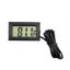 Lcd Indoor Thermometer Fahrenheit Display Black Carousel 10