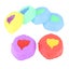 balance training stepping stones 6pcs Light Up Stepping Stones Plastic Balancing Carousel 4