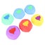 balance training stepping stones 6pcs Light Up Stepping Stones Plastic Balancing Carousel 6