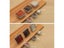 4Pcs Square Crystal Textured Knob Cabinet Closet Cupboard Drawer Door Pull Carousel 2