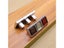 4Pcs Square Crystal Textured Knob Cabinet Closet Cupboard Drawer Door Pull Carousel 1