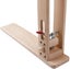Wood Leather Craft Hand Stitching Pony Horse Leather Clamp With Pre Wrapped Leat Carousel 3