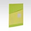 Fabriano Ecoqua Plus Glued 90gsm Lined A4 Notebooks LINED A4 LIME 90 SHT Carousel 1