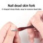 Cuticle Knife Trimmer, Cuticle Fork Trimmer Nail Cuticle Remover Trimmer Push Ro Carousel 4