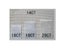 Top Quality Aida Embroidery Fabric Cross Stitch Canvas White Color 11CT 14CT Carousel 3