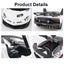 1:32 Lamborghini Aventador SVJ63 Huracan Car Model Toy Alloy Diecast, White Carousel 3