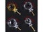 NAIERDI 20-30mm Crystal Handle Clear Glass Knobs Cupboard Drawer Pulls Kitchen Carousel 3