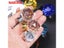 NAIERDI 20-30mm Crystal Handle Clear Glass Knobs Cupboard Drawer Pulls Kitchen Carousel 4