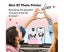Mini Pocket Printer Portable Thermal Instant Photo Printing Label Maker Mac Carousel 4