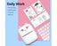 Portable Mini Pocket Printer BT Thermal Printer with Thermal Printing Paper Carousel 5
