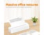 A4 Portable Paper Printer Thermal Printing Wireless BT Connect Compatible w Carousel 5