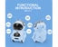 939A Pocket Robot Talking Interactive Dialogue Voice Recognition Record Singi Carousel 3
