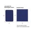 xTool Blue to Silver Laserable PU Leather Rectangular Patch 10pcs Carousel 3