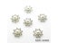 10pcs Lot 16MM Alloy Rhinestone Fabric Buttons For Clothing Hair Tie Carousel 2