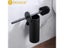 TAICUTE Wall Mounted Stainless Steel Toilet Cleaning Brush Holder Set Black Carousel 8
